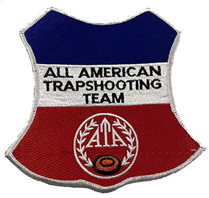 all american trap shooting team patch